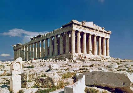 Image of the Parthenon.