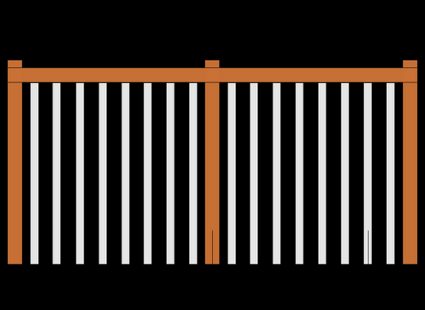 Baluster calculator: railing parts.