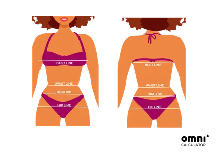bikini calculator - measurements