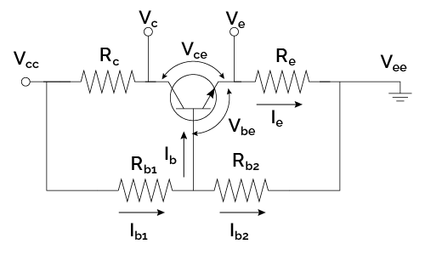 Voltage divider circuit.