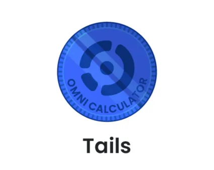 Tails side of a coin.