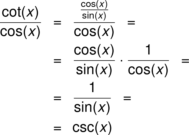 What Is Cosecant Equal To