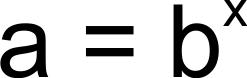 exponent formula