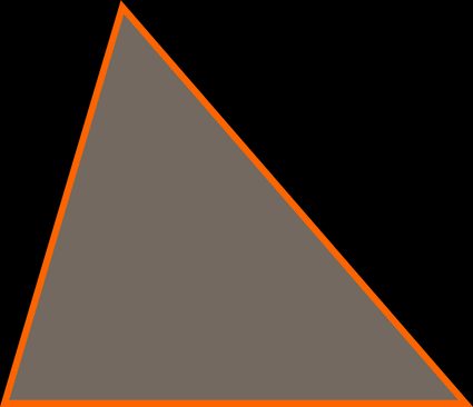 Acute scalene triangle
