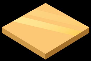 A gold sheet