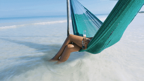hammock - symbol of carefree, relaxing holidays