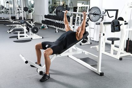 Incline bench press