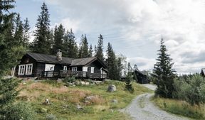 Slanted driveway
