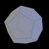 The picture of a regular dodecahedron