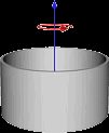 The picture of a cylindrical shelL