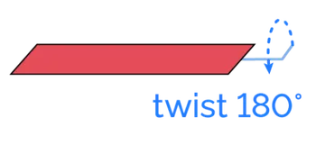 one twist strip