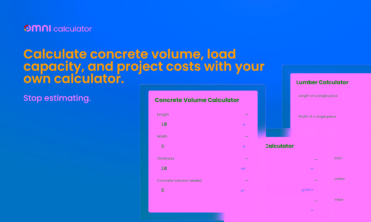 Construction example