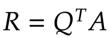 Another formula for R matrix