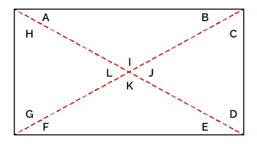 circle with radius marked