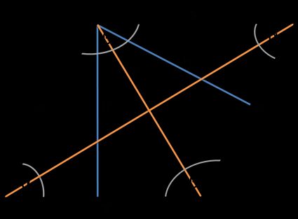 Abbildung einer Raute mit markierten Seiten, Diagonalen, Winkeln und Höhe