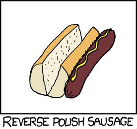 Reverse Polish Sausage by XKCD