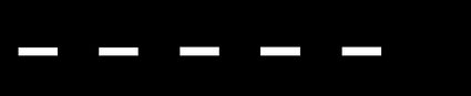 Representación gráfica de la escala lineal.