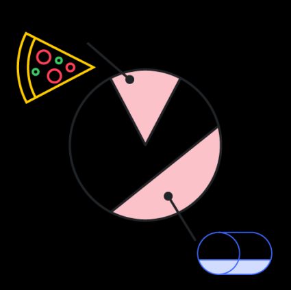 Circle sector and segment.