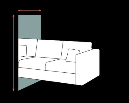 How to measure your door for sofa.