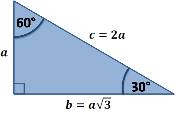 30 60 90 Triangle Calculator Formula Rules