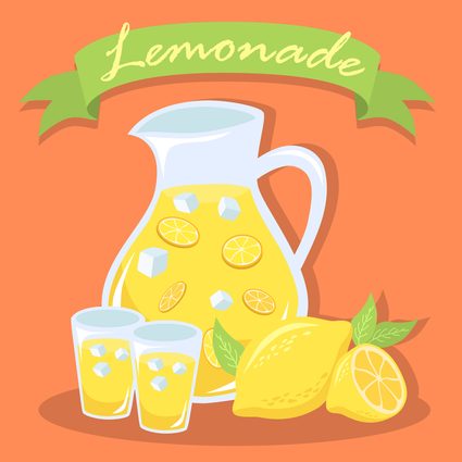 Attractive lemonade